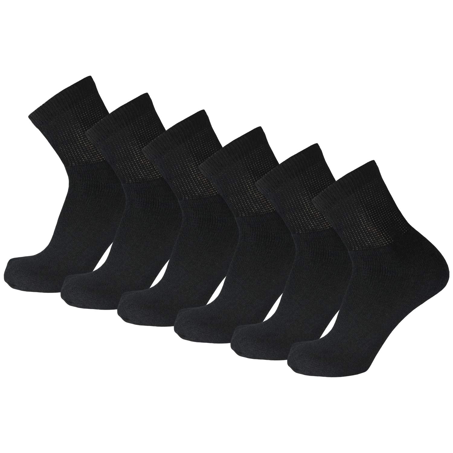 Brooklyn Socks big-tall diabetic ankle socks king size 13-15 for comfortable non-binding wear