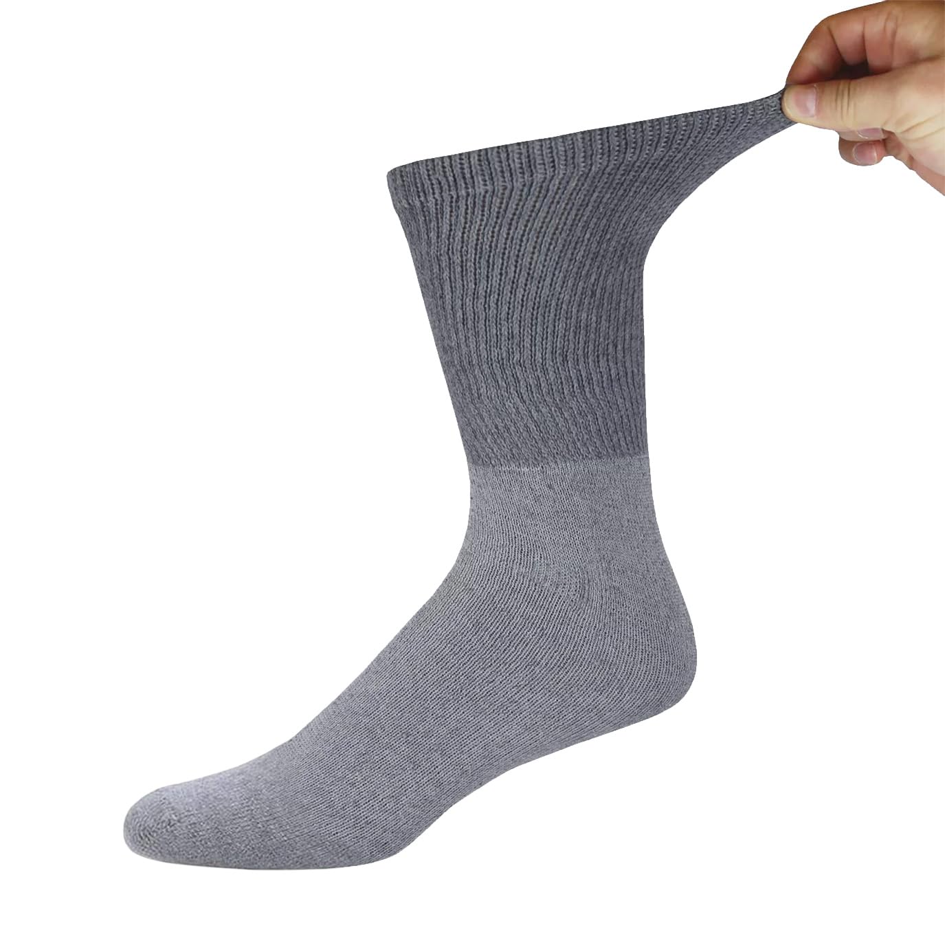 Brooklyn Socks easy-dressing design demonstrates loose fit and simple slip-on access