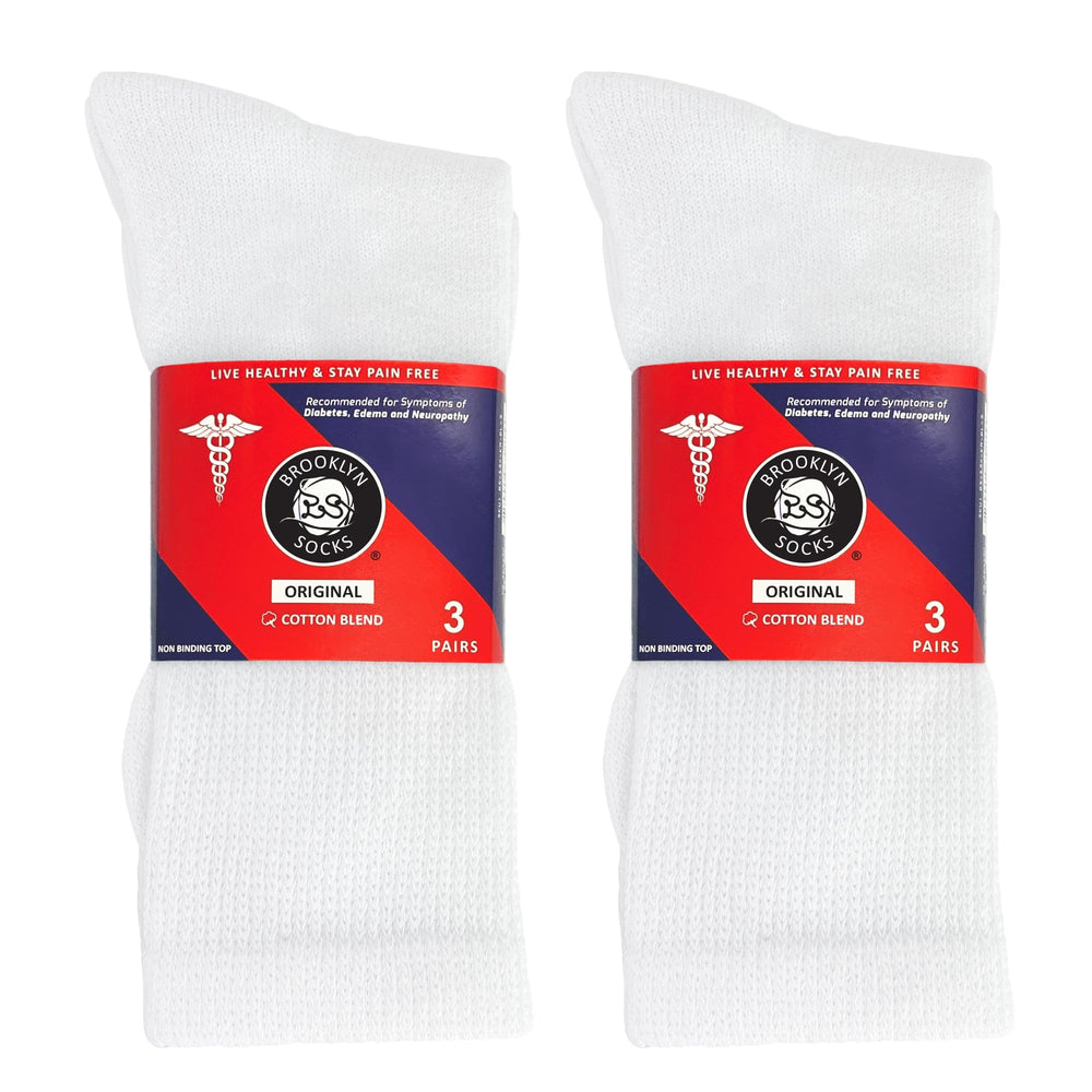 Brooklyn Socks crew length ideal with boots or sneakers