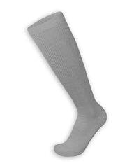 Brooklyn Socks diabetic over-the-calf sock gray formed heel supports comfortable daily wear.
