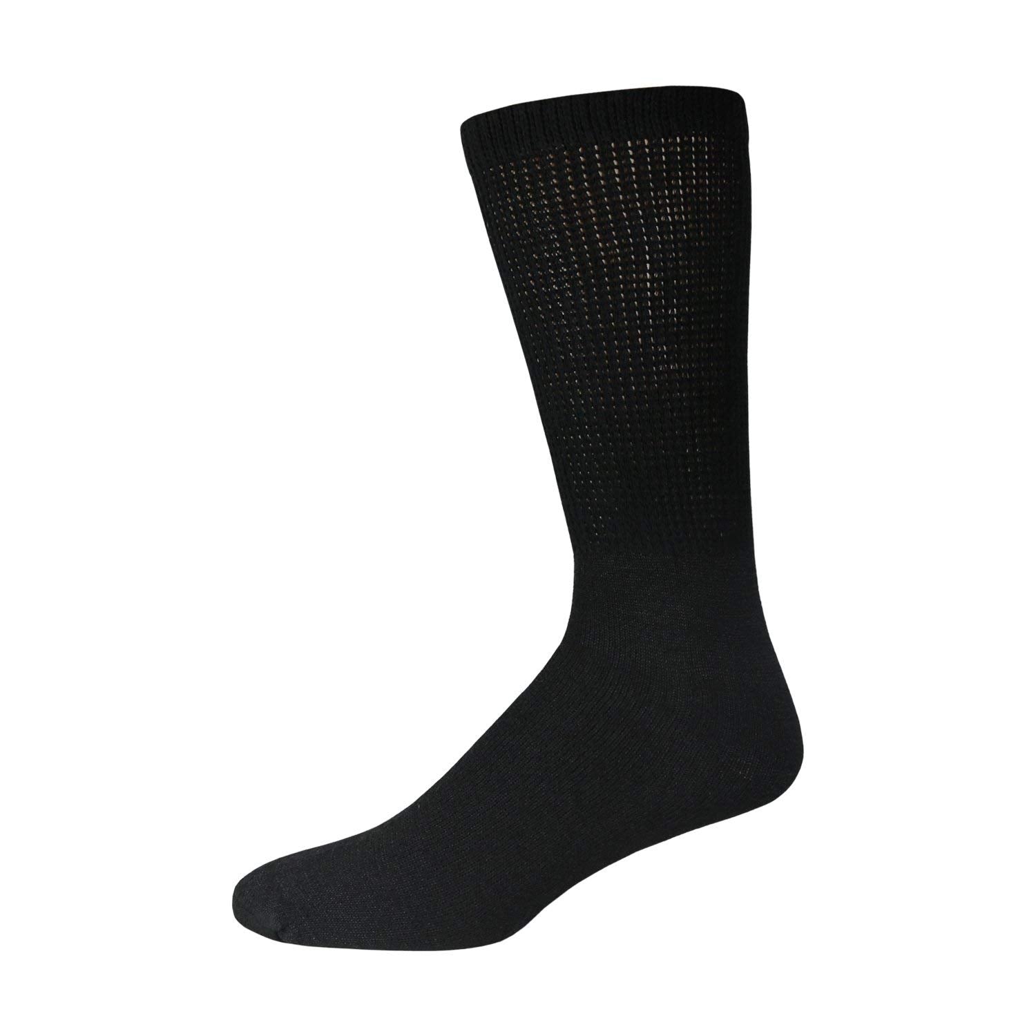 Brooklyn Socks loose-top design aids dressing with non-binding fit