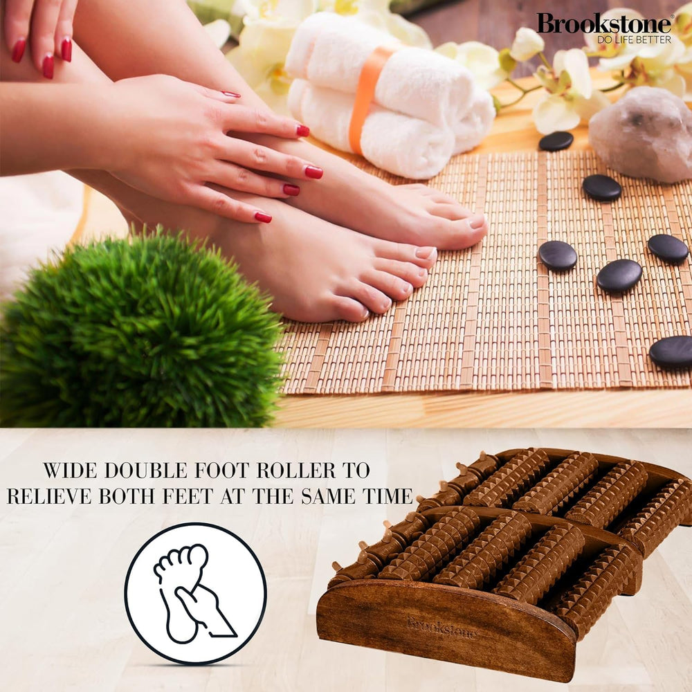 Brookstone gift-ready packaging makes a thoughtful plantar fascia gift