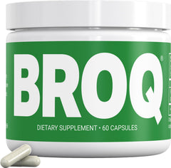 BROQ 2X Sulforaphane bottle supports daily wellness.