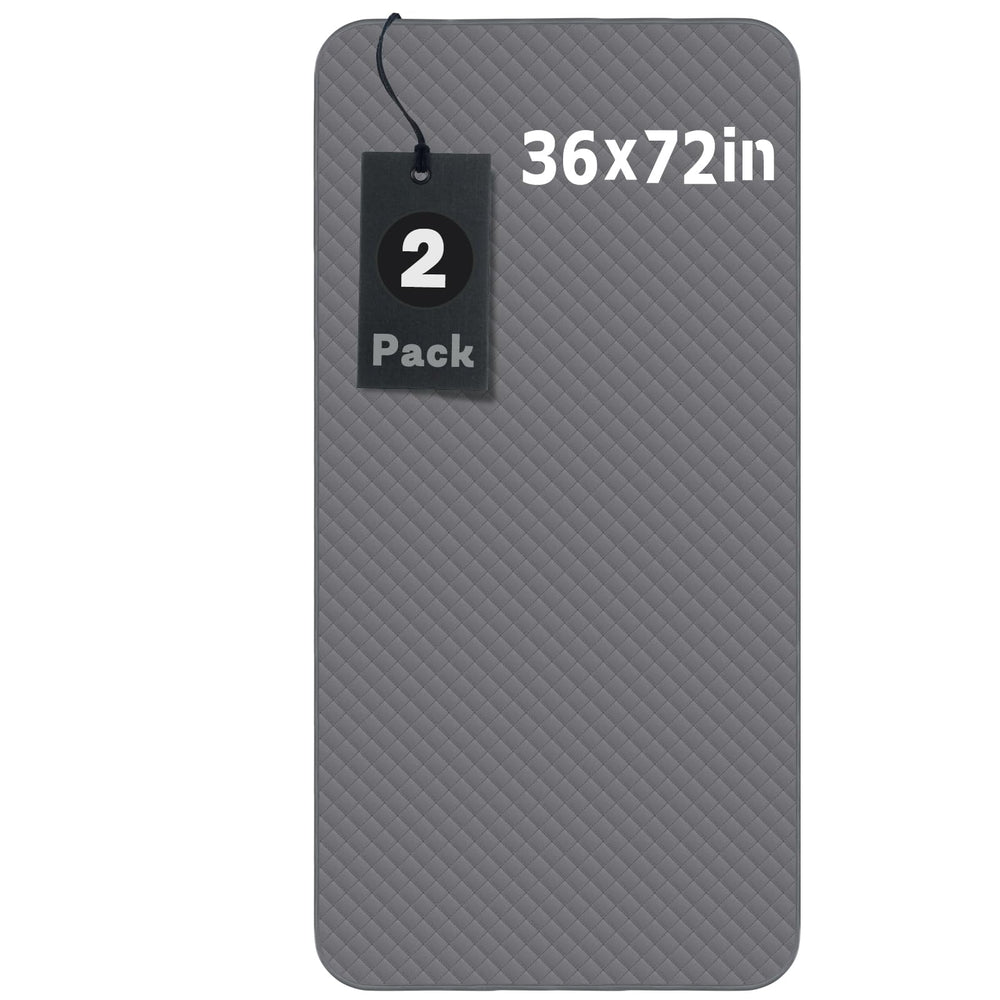 Brosive bed pad in use at night for protection.