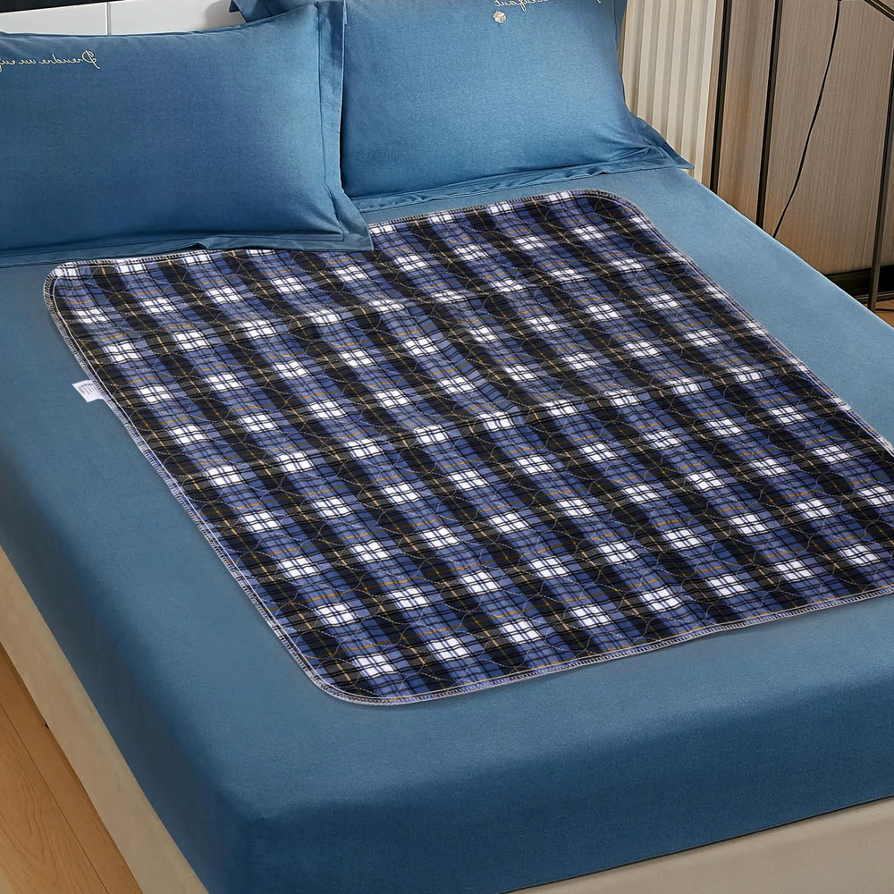Brosive dog use bed pad offers pet-friendly nighttime protection.