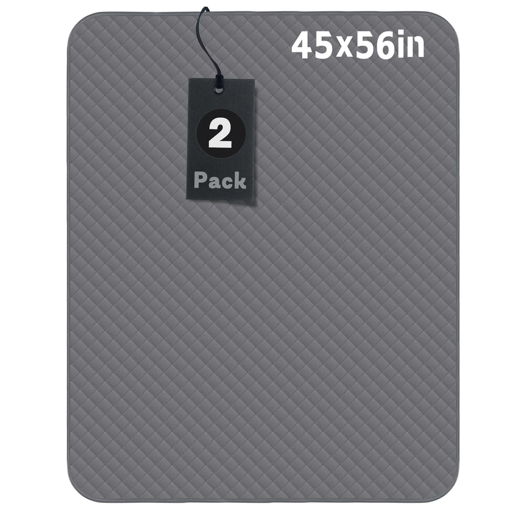 Brosive bed pad maintains absorption after 500+ washes.