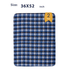 Brosive large bed pad shows generous coverage for full-bed protection