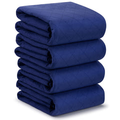 Brosive washable bed pad main image in navy blue for all-night protection