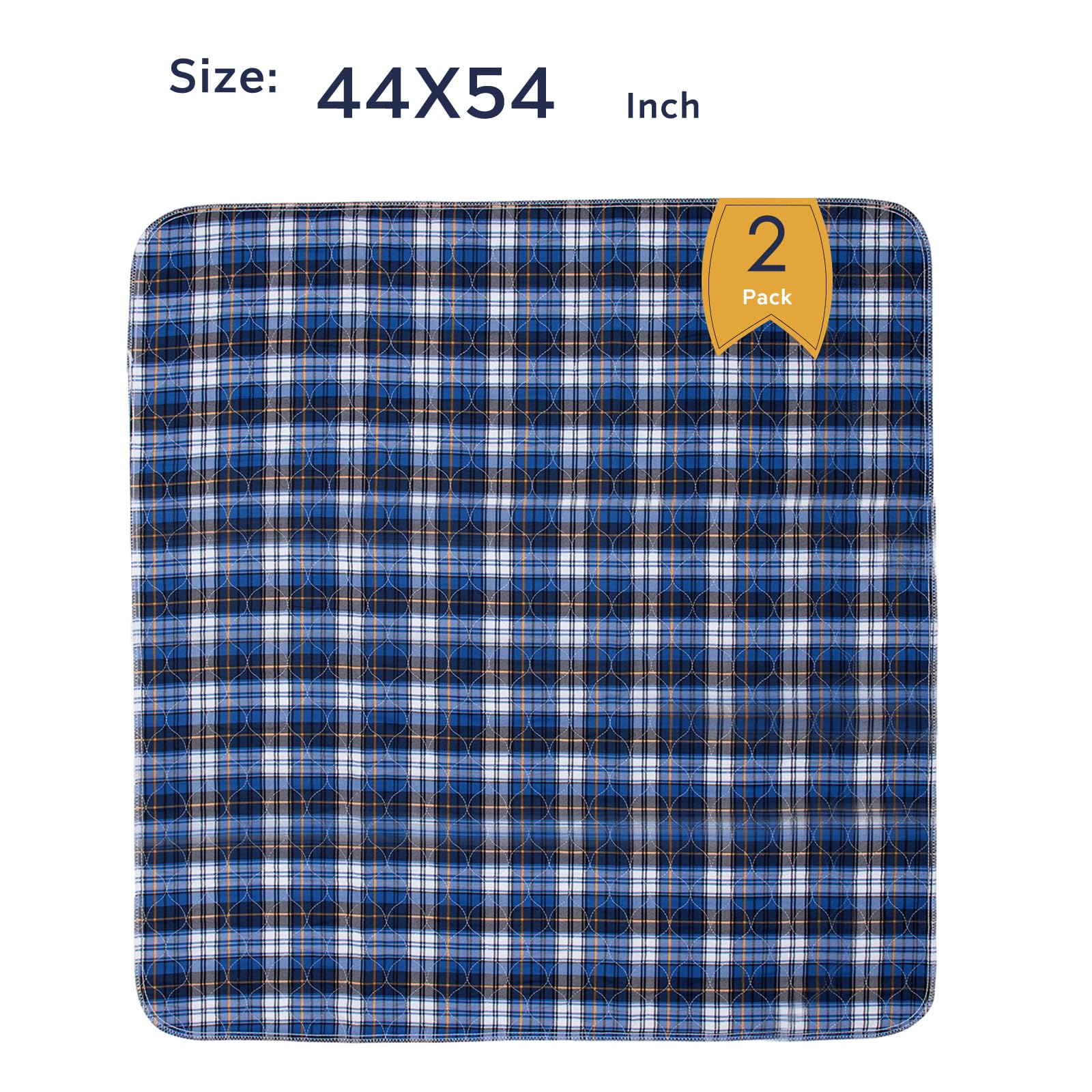 Brosive waterproof top layer pad guards against leaks during sleep.