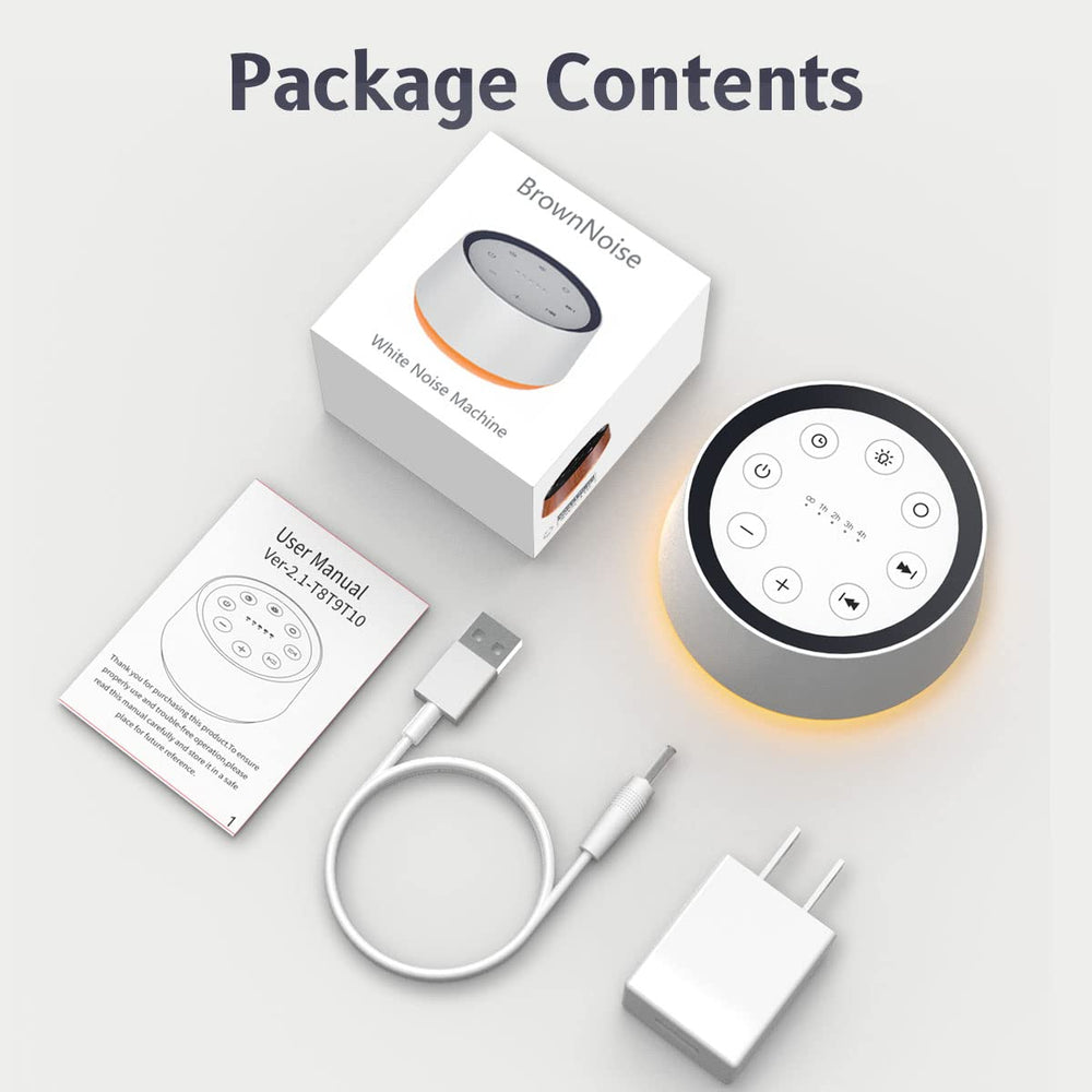 BrownNoise operates quietly, suitable for bedroom or workspace without disruption.