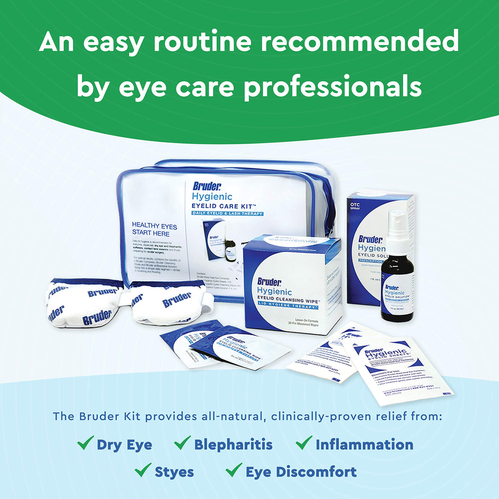 Bruder Hygienic Eyelid Solution Spray for easy lid cleansing routine