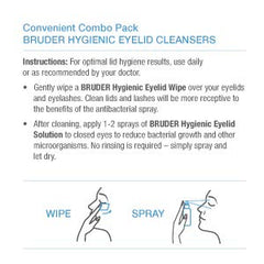 Bruder hypoallergenic wipes closeup highlighting skin-friendly formula for sensitive eyes.