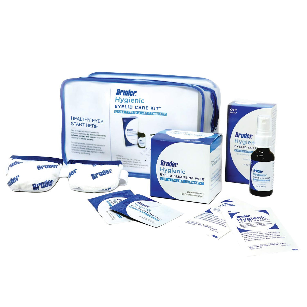 Bruder Moist Heat Eye Compress warming lids for soothing comfort