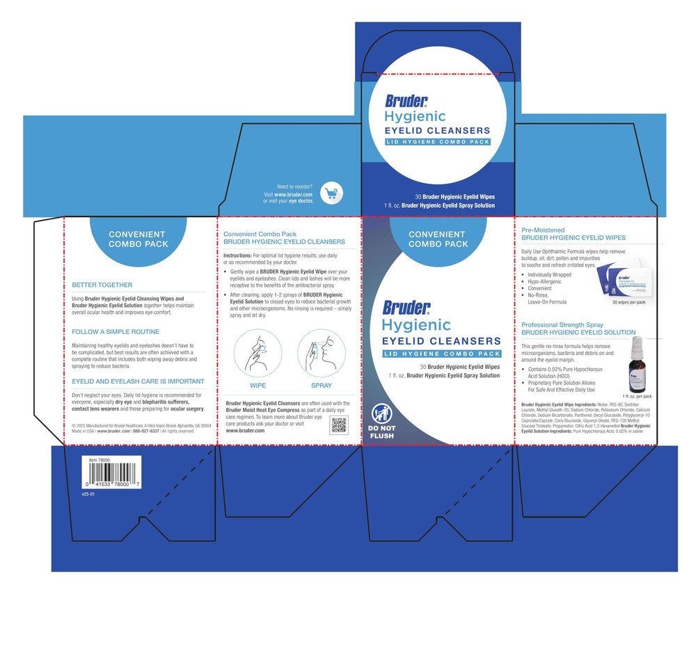 Bruder packaging and usage guide demonstrates easy lid hygiene routine.