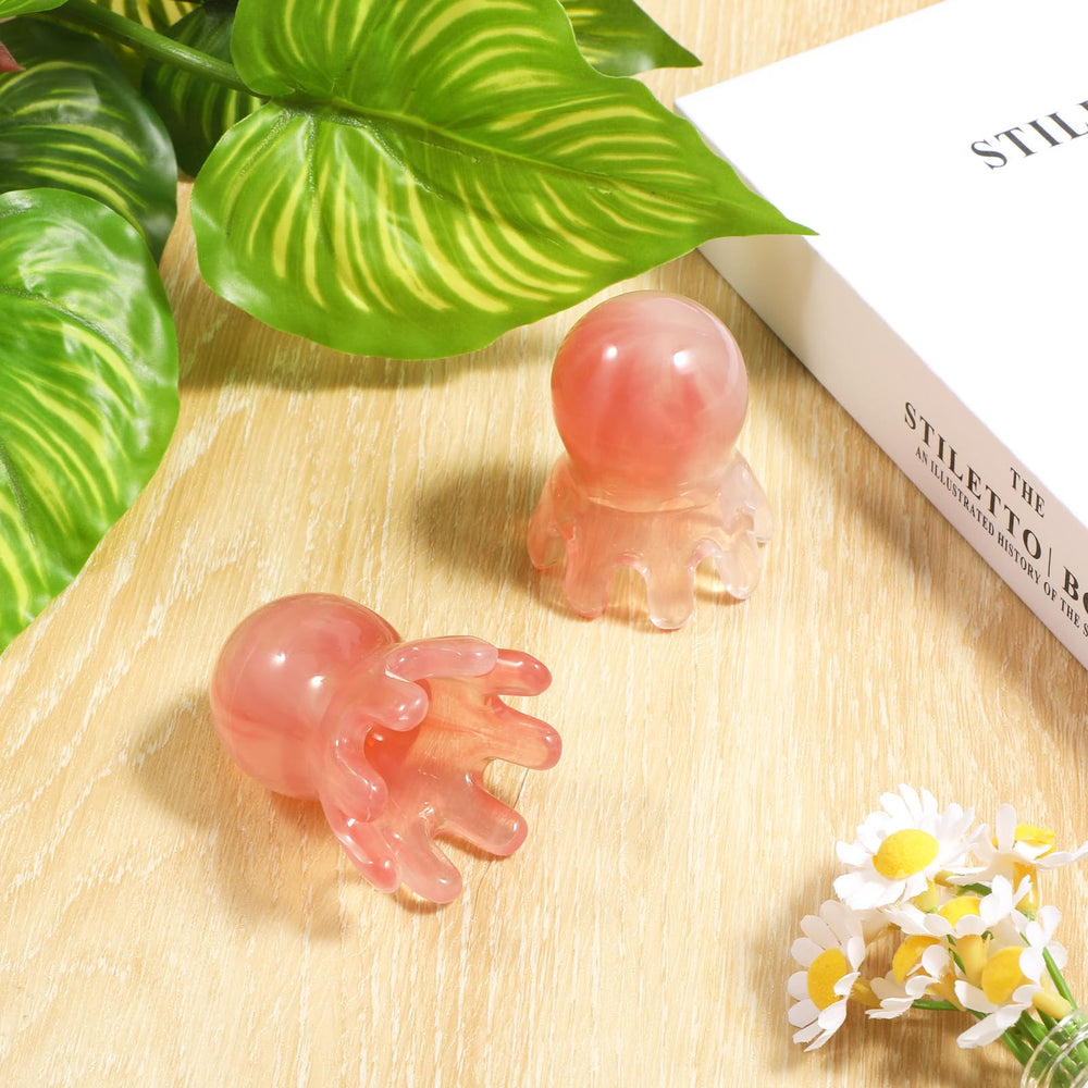 Bruislard Gift-Ready Massage Comb Pink ideal for self-care.