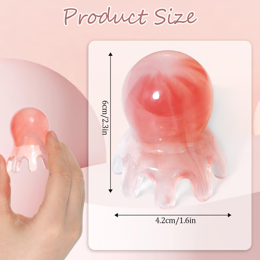 Bruislard Relaxation Tool Head Massage Pink speeds relaxation.
