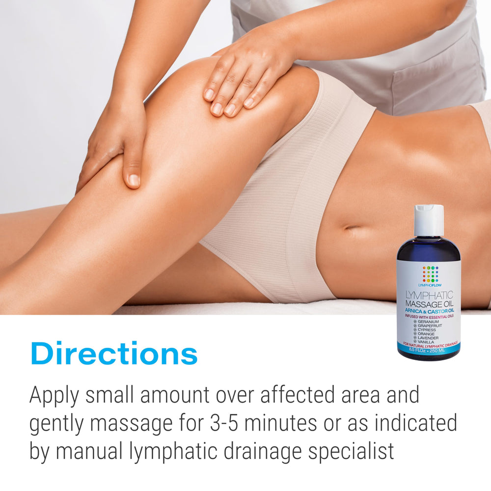 Bruizex 360 lipo tummy tuck care oil for skin conditioning during massage.