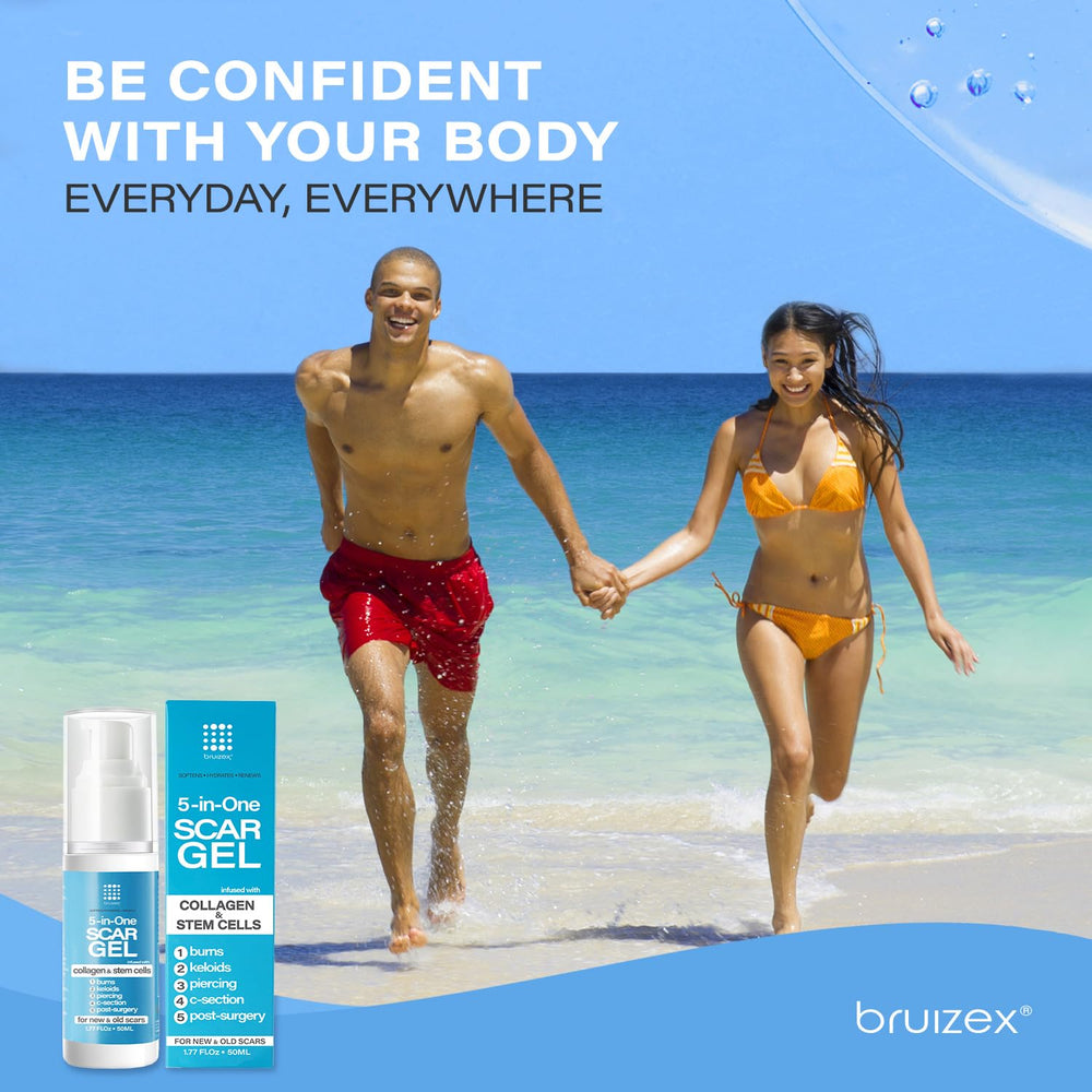 Bruizex burns and surgical scar care for comprehensive skin recovery