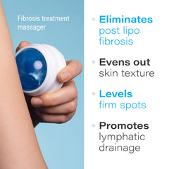 Bruizex Fibro Roller closeup highlighting tissue recovery surface after liposuction