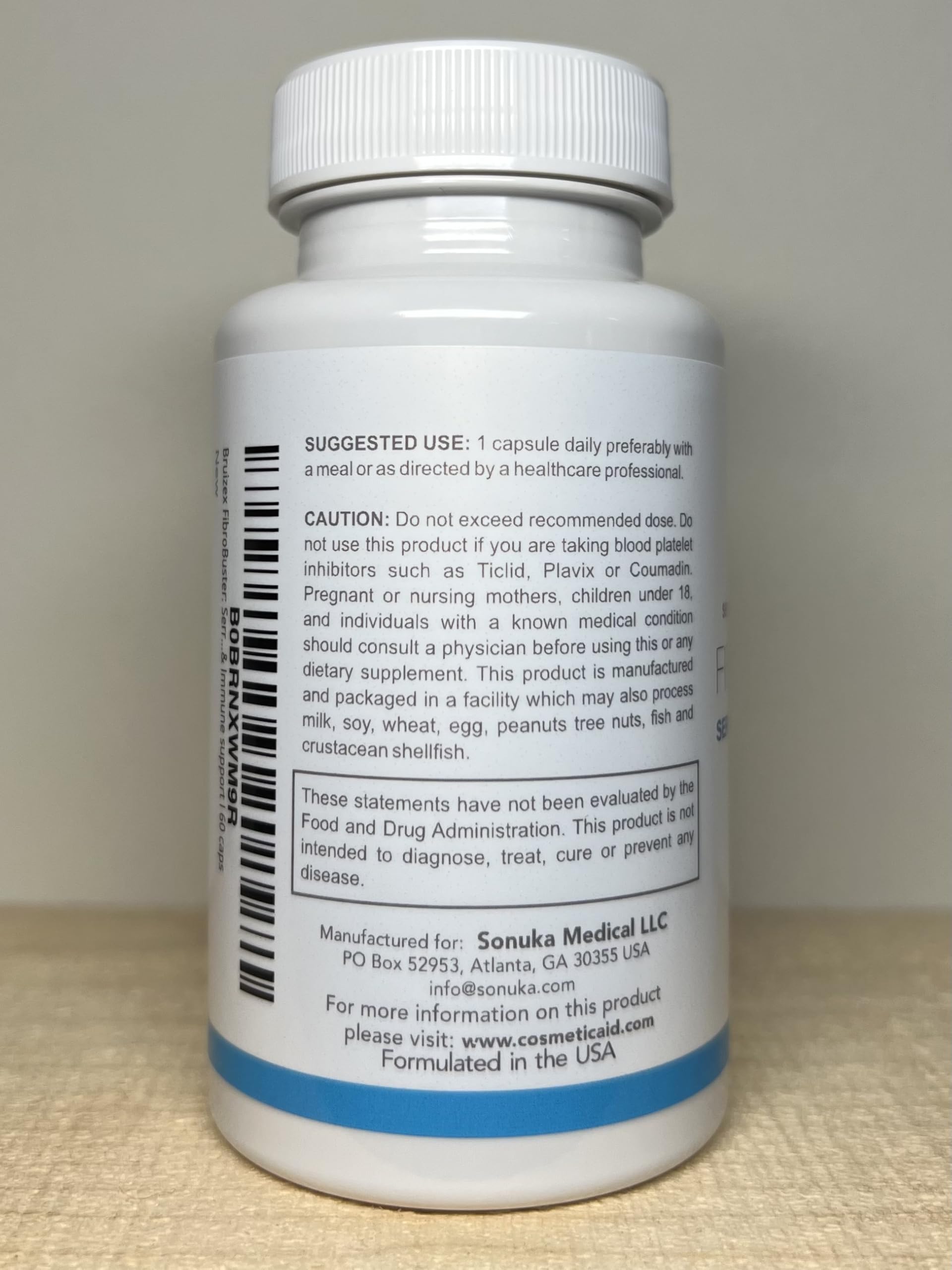 Bruizex FibroBuster lifestyle scene with gentle massage and care.