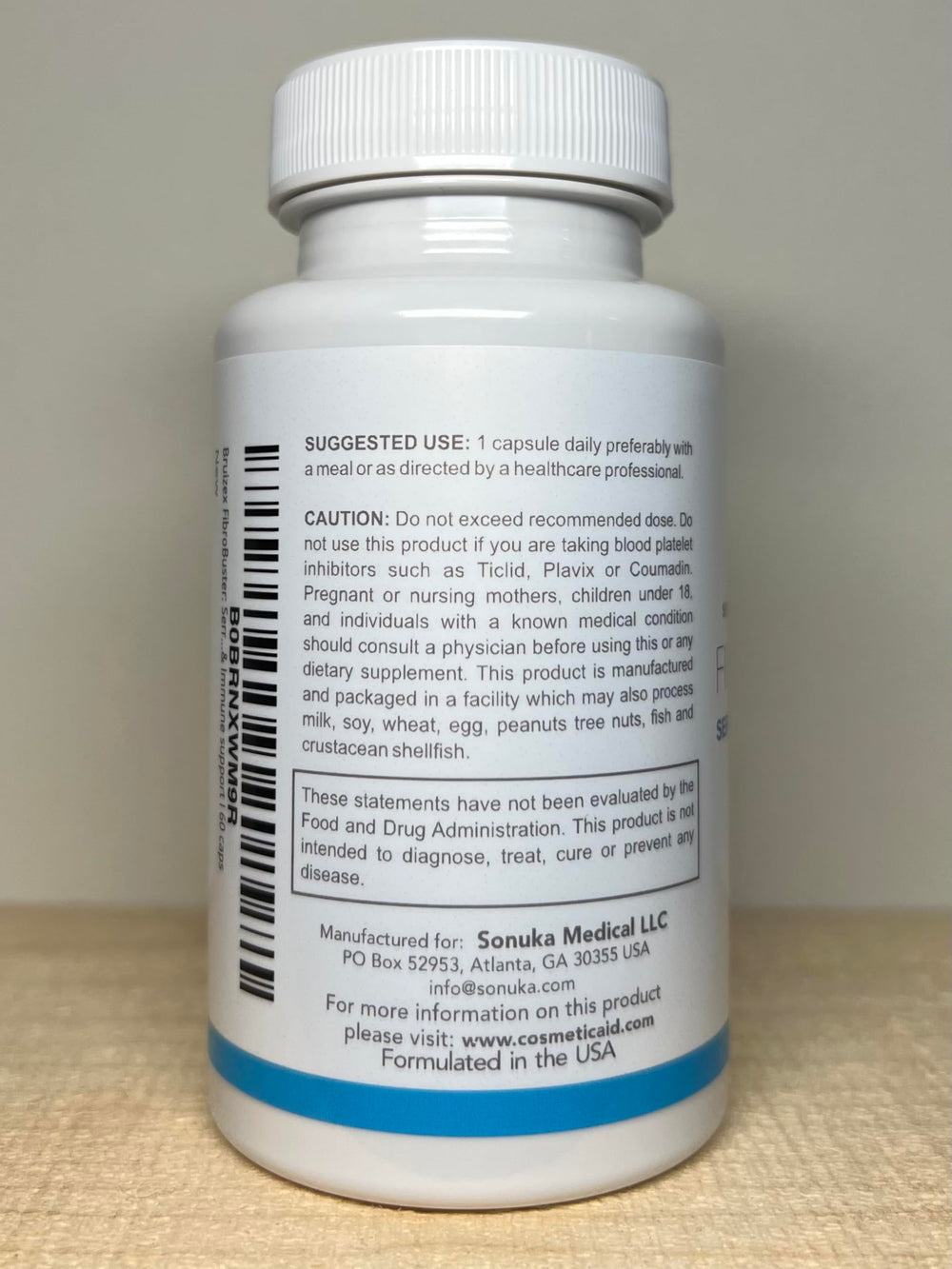 Bruizex FibroBuster lifestyle scene with gentle massage and care.