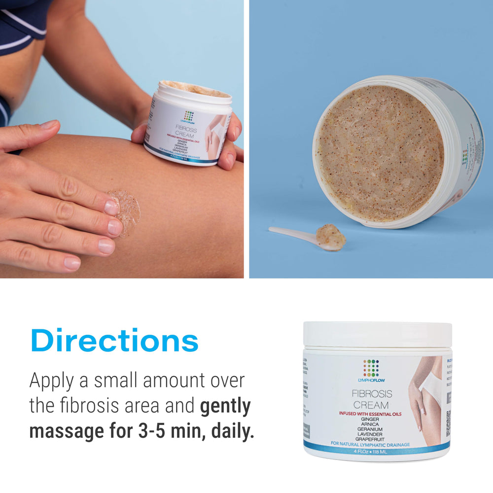 Hip area treatment with Bruizex cream for post-op comfort