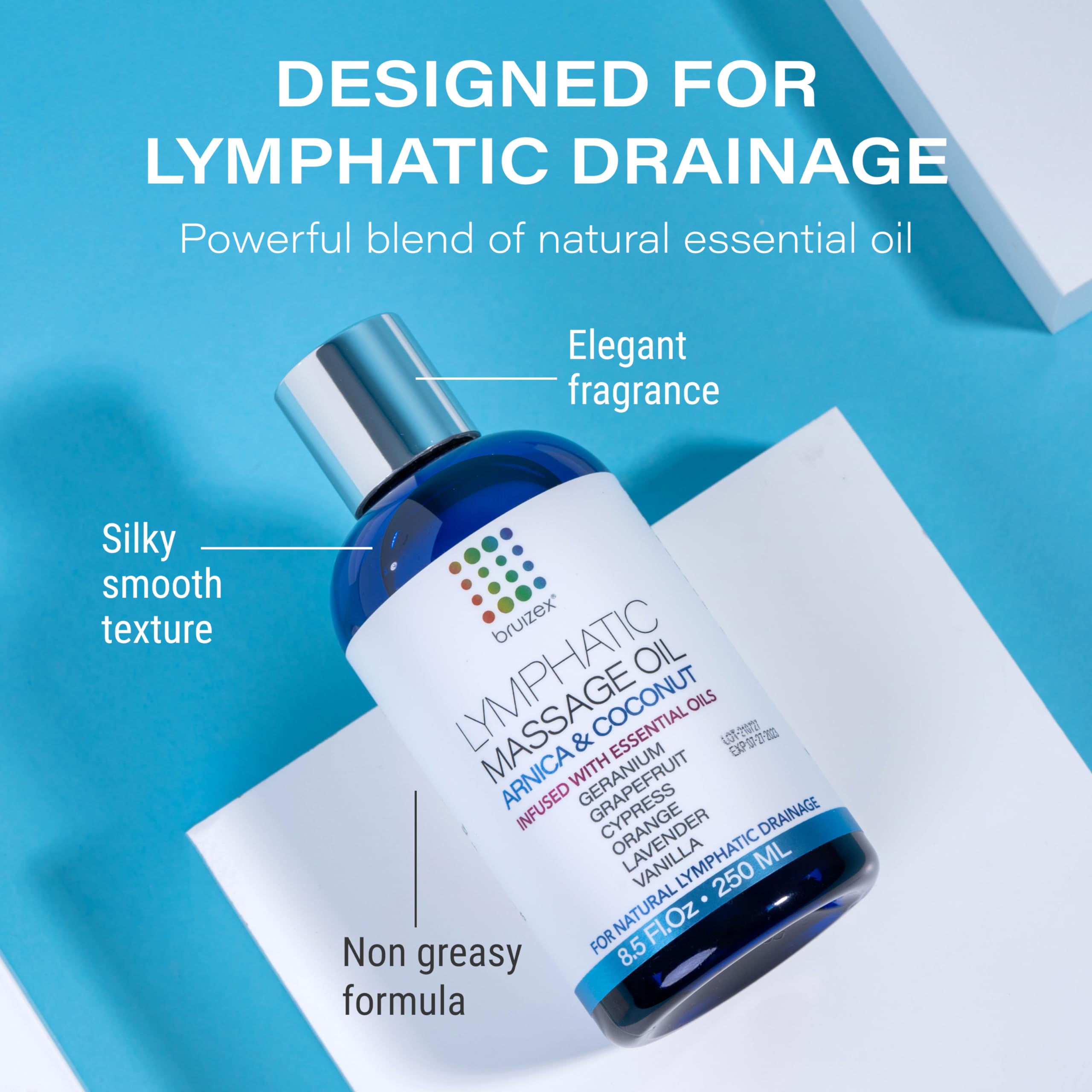 Bruizex oil for post-surgery use on affected areas to support recovery.