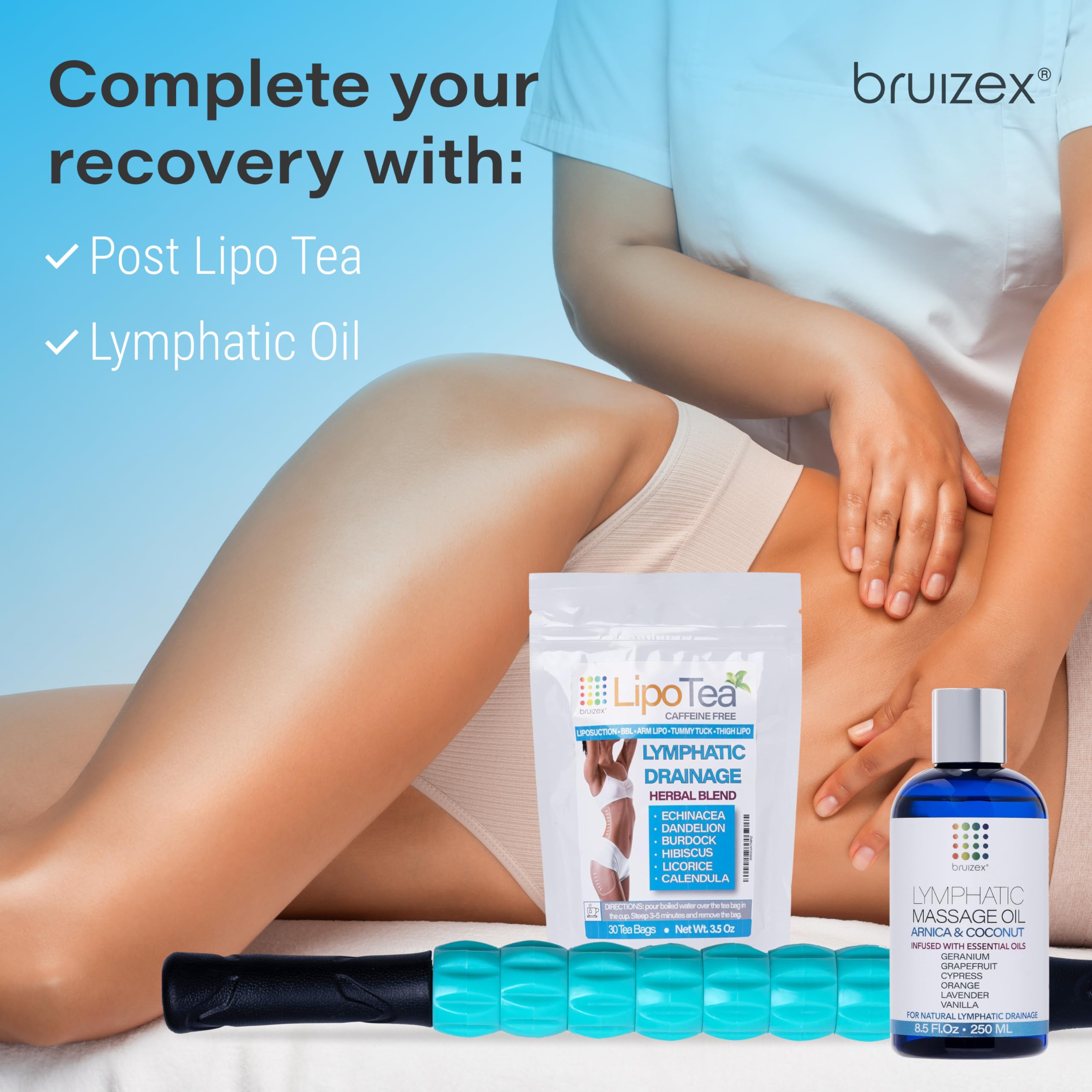 Bruizex setup demonstrating how to use the roller
