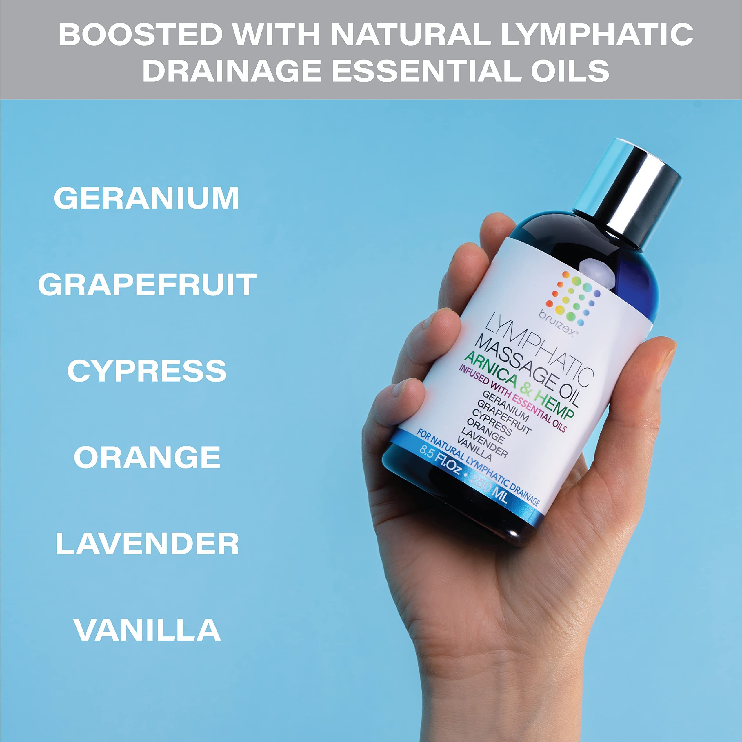 Bruizex fibrosis-area massage highlighting relief and improved skin texture