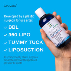 Bruizex Professional self-lymphatic massage shown for better flow