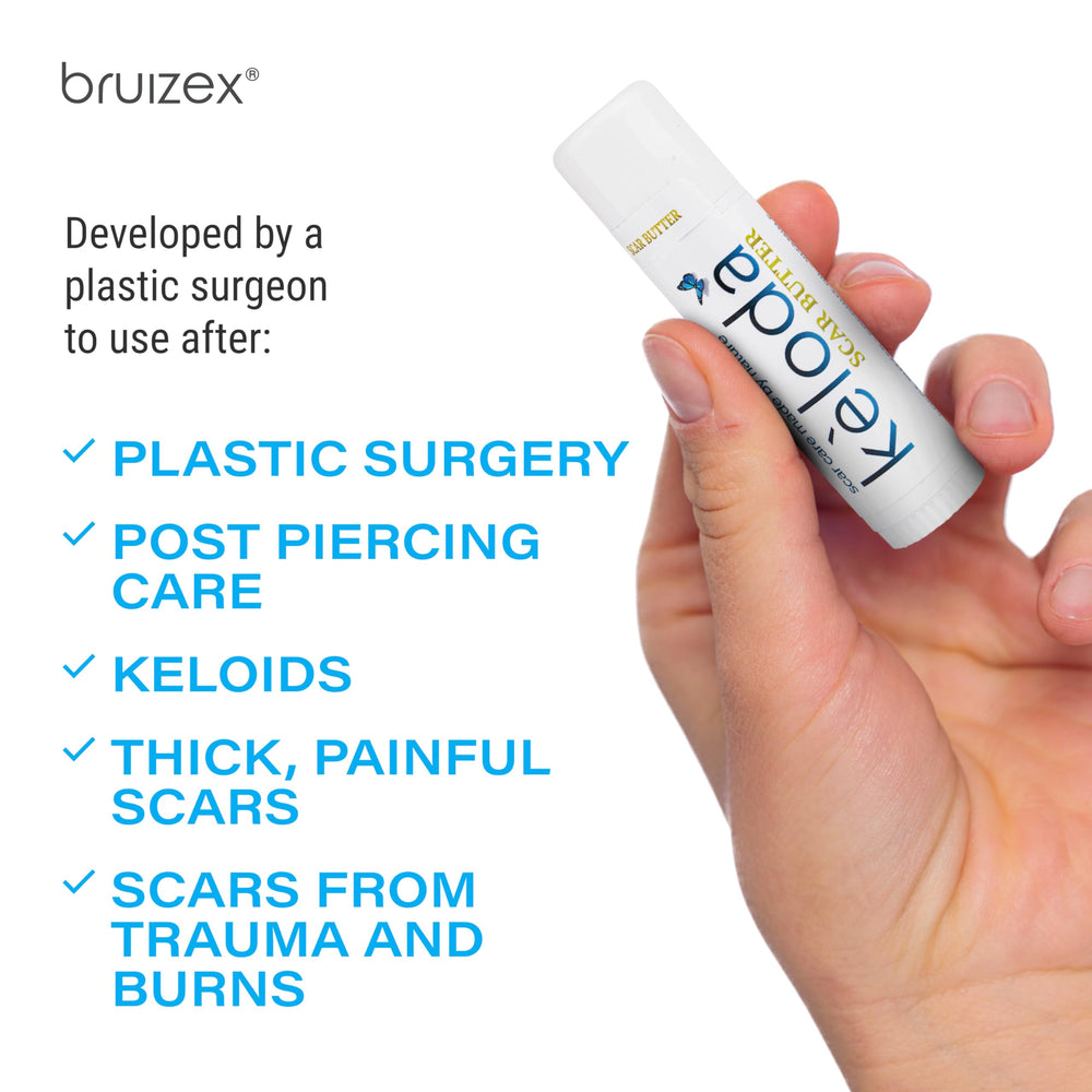 Bruizex shea and coconut oils nourish scar-prone areas