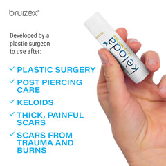 Bruizex shea and coconut oils nourish scar-prone areas