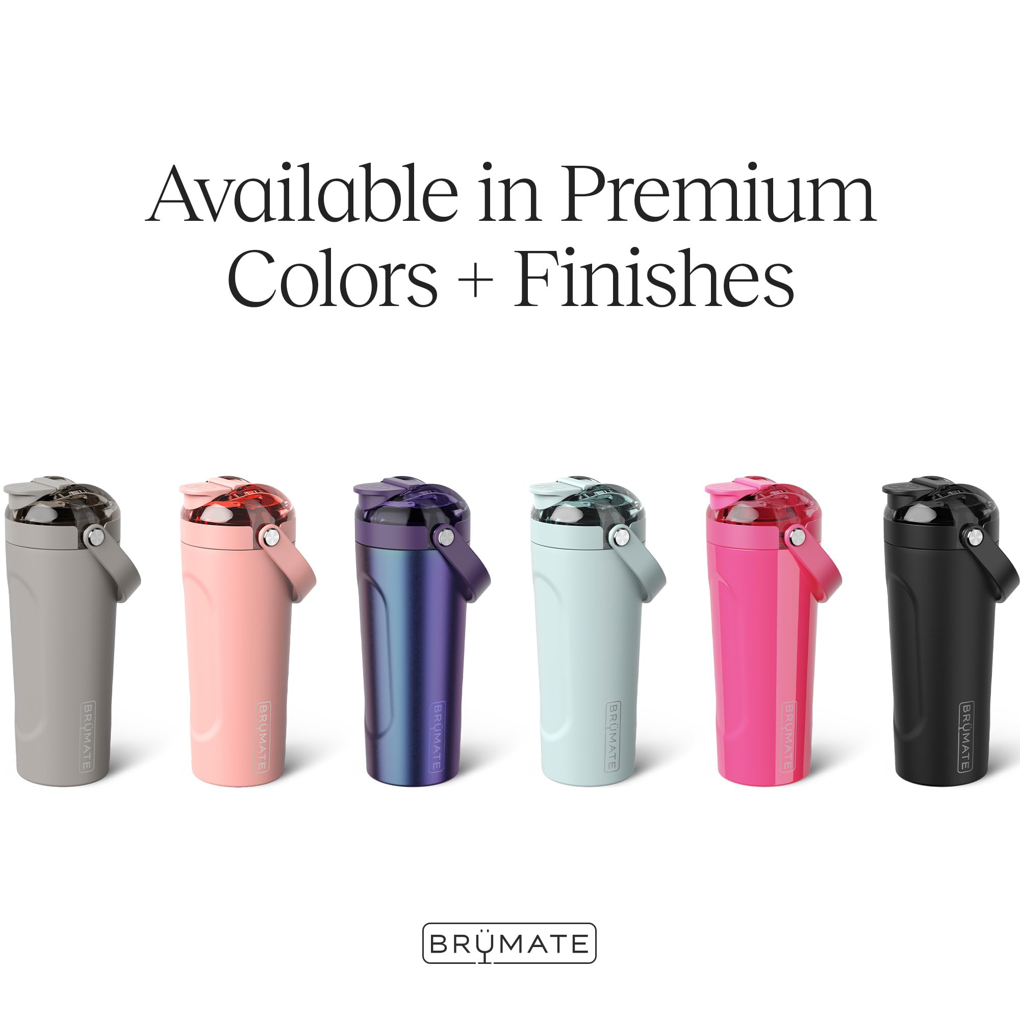 BevLock lid sliding lock prevents spills during workouts.