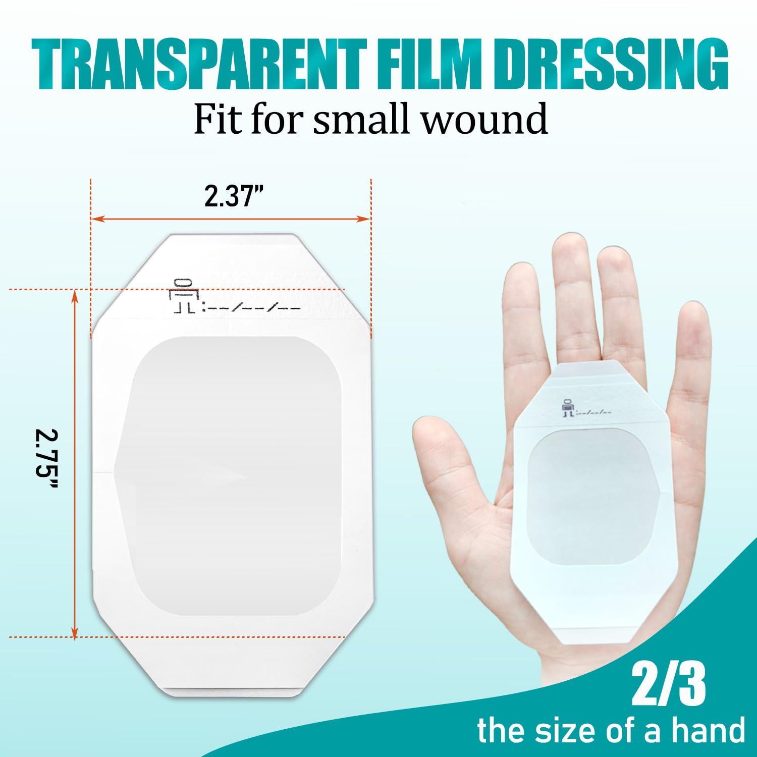 bsewenerte vendaje impermeable transparente ideal para cuidado de tatuajes.