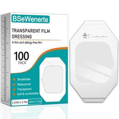 bsewenerte vendaje transparente 2,37 x 2,75 impermeable para heridas.