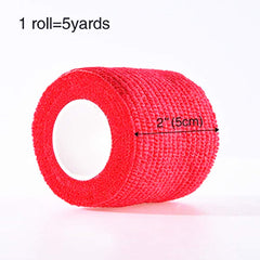 BS FEEL porous soft fabric wrap is lightweight and skin-friendly.