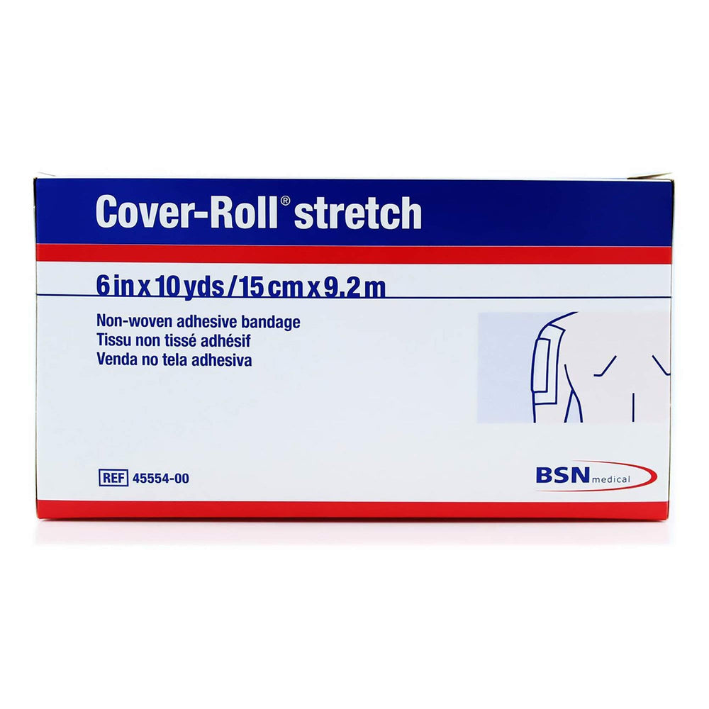 BSN Cover-Roll Stretch applied on skin to secure dressings during movement