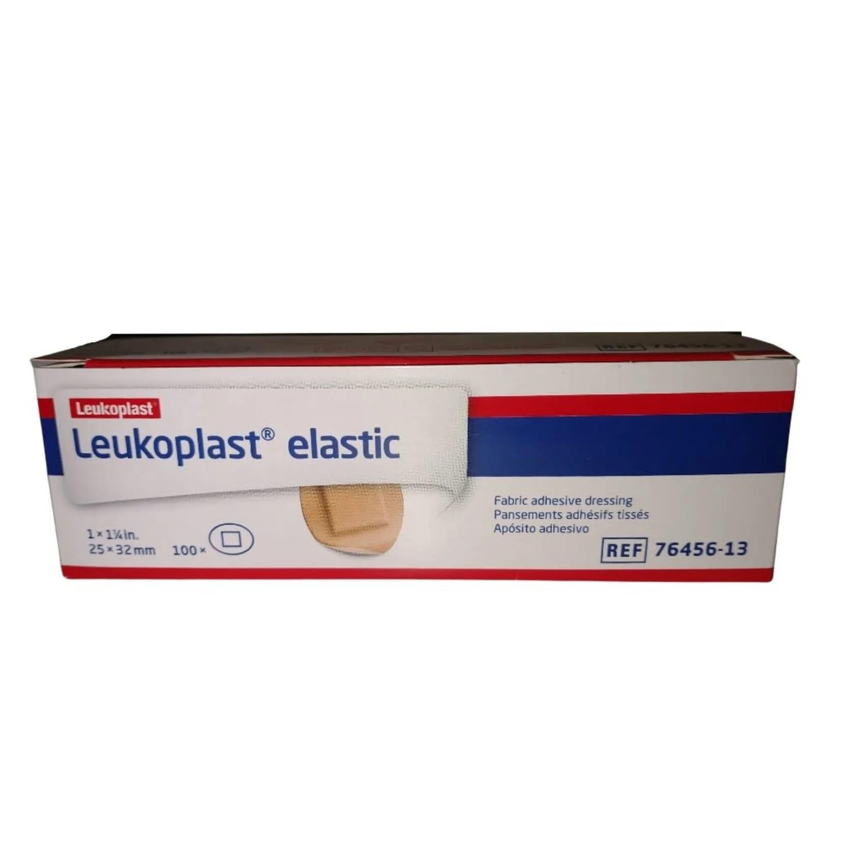 BSN Medical Leukoplast oval bandages in a box of 100 for versatile wound care.