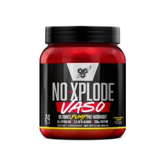 BSN N.O.-XPLODE Vaso pineapple-pump bottle boosts energy for intense workouts