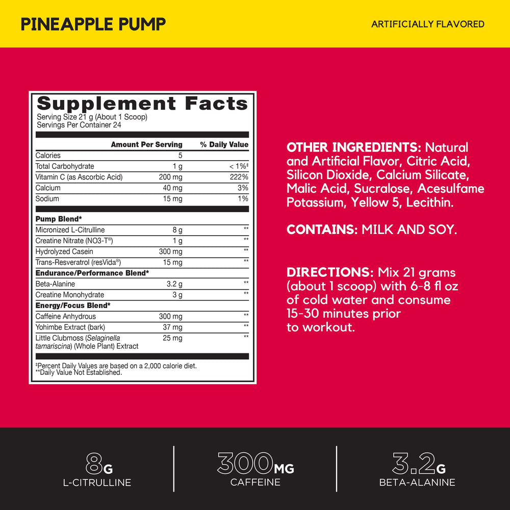 BSN N.O.-XPLODE Vaso scoop ready to mix for Pineapple Pump