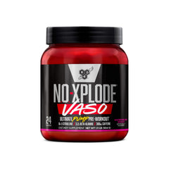BSN N.O.-XPLODE VASO watermelon smash tub for intense pumps.