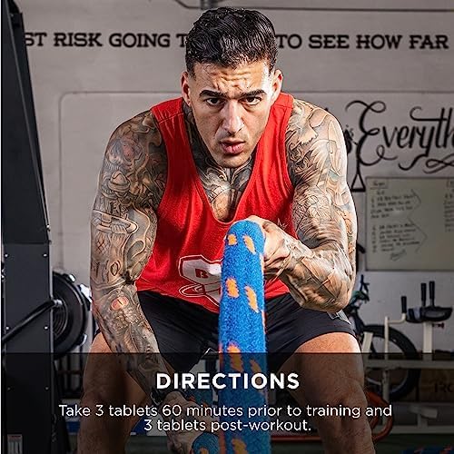 BSN Nitrix 2.0 athlete mid-workout aiming for improved stamina