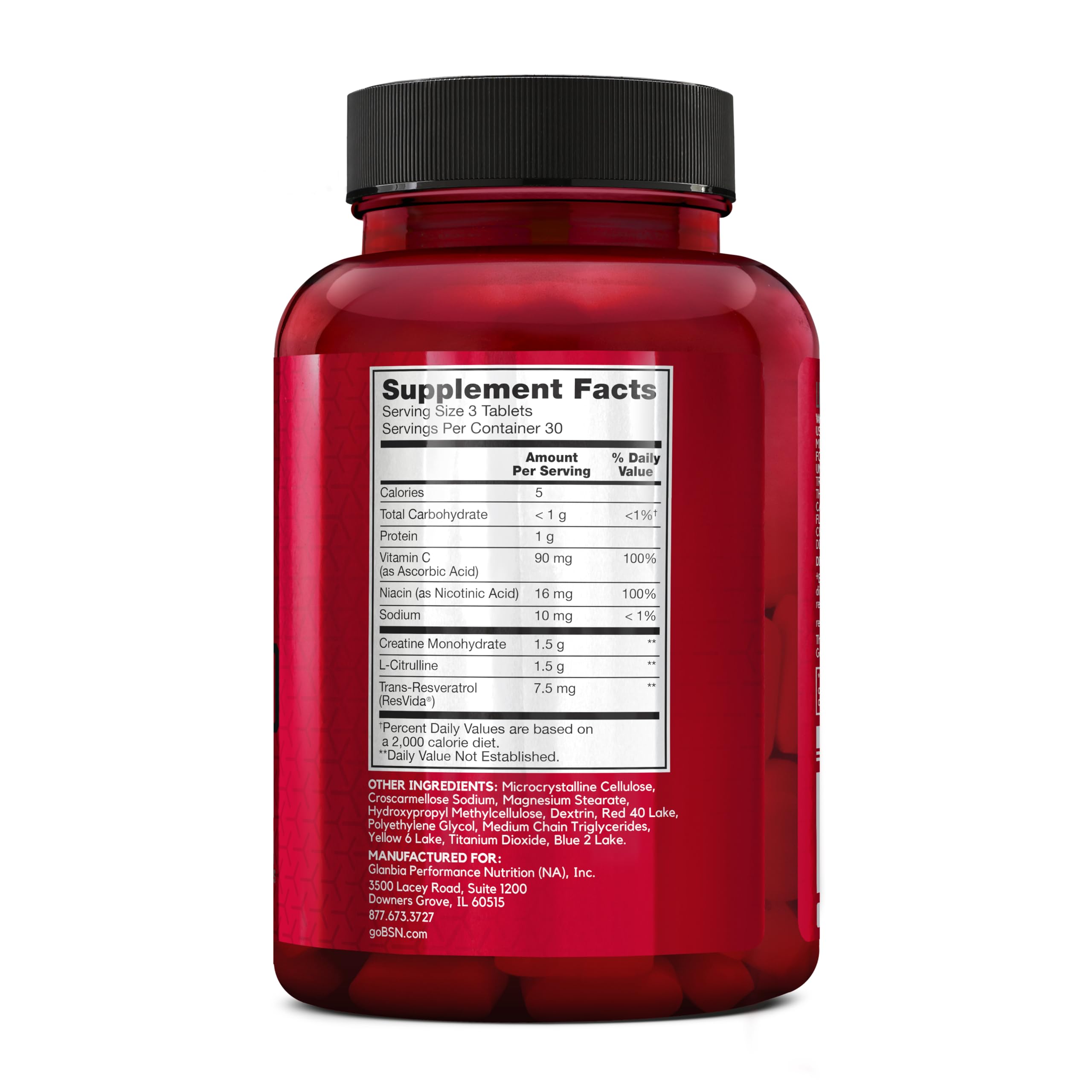 BSN Nitrix 2.0 bottle on shelf showcasing nitric oxide precursor benefits
