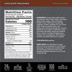 BSN SYNTHA-6 Edge 24g protein matrix shows whey, isolate, and casein blend