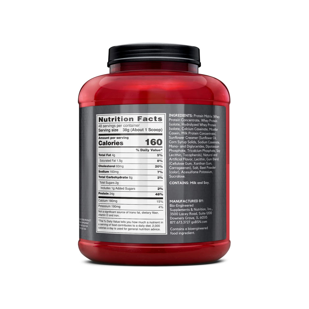 BSN SYNTHA-6 EDGE 48 servings packaging communicates value and versatility.