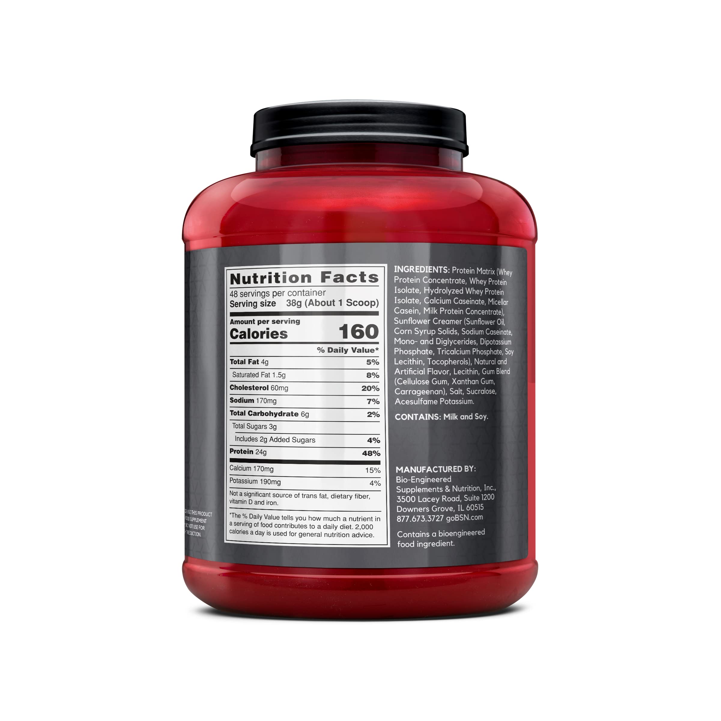 BSN SYNTHA-6 Edge micellar casein highlights smooth texture you can enjoy anytime