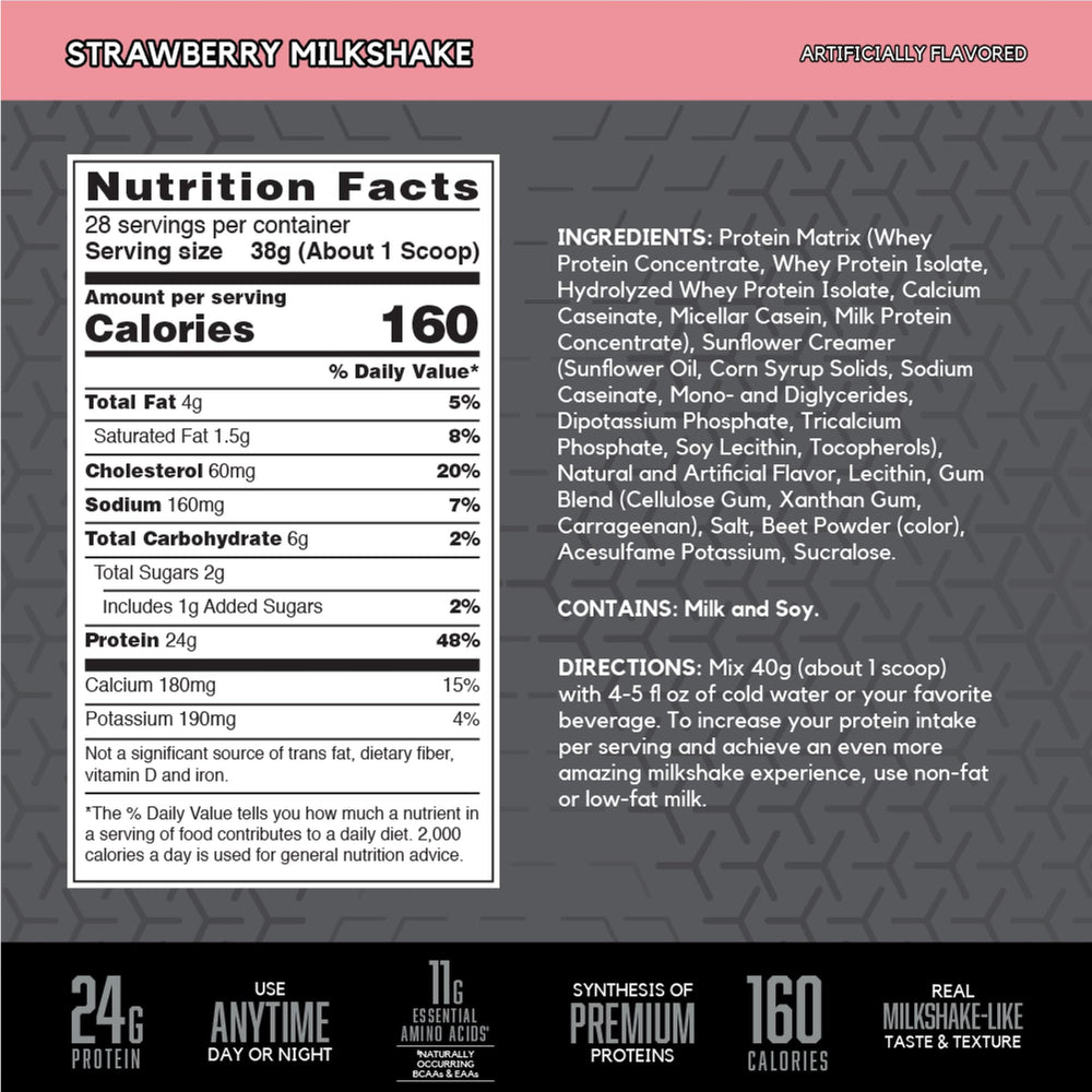 BSN SYNTHA-6 Edge powder scoop highlights convenient, anytime protein.