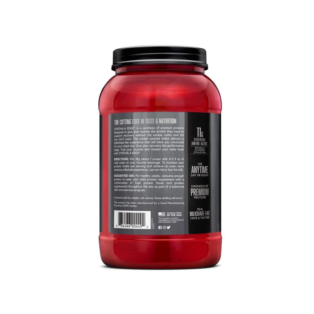 BSN SYNTHA-6 Edge prepared shake serve reveals milkshake-like experience.