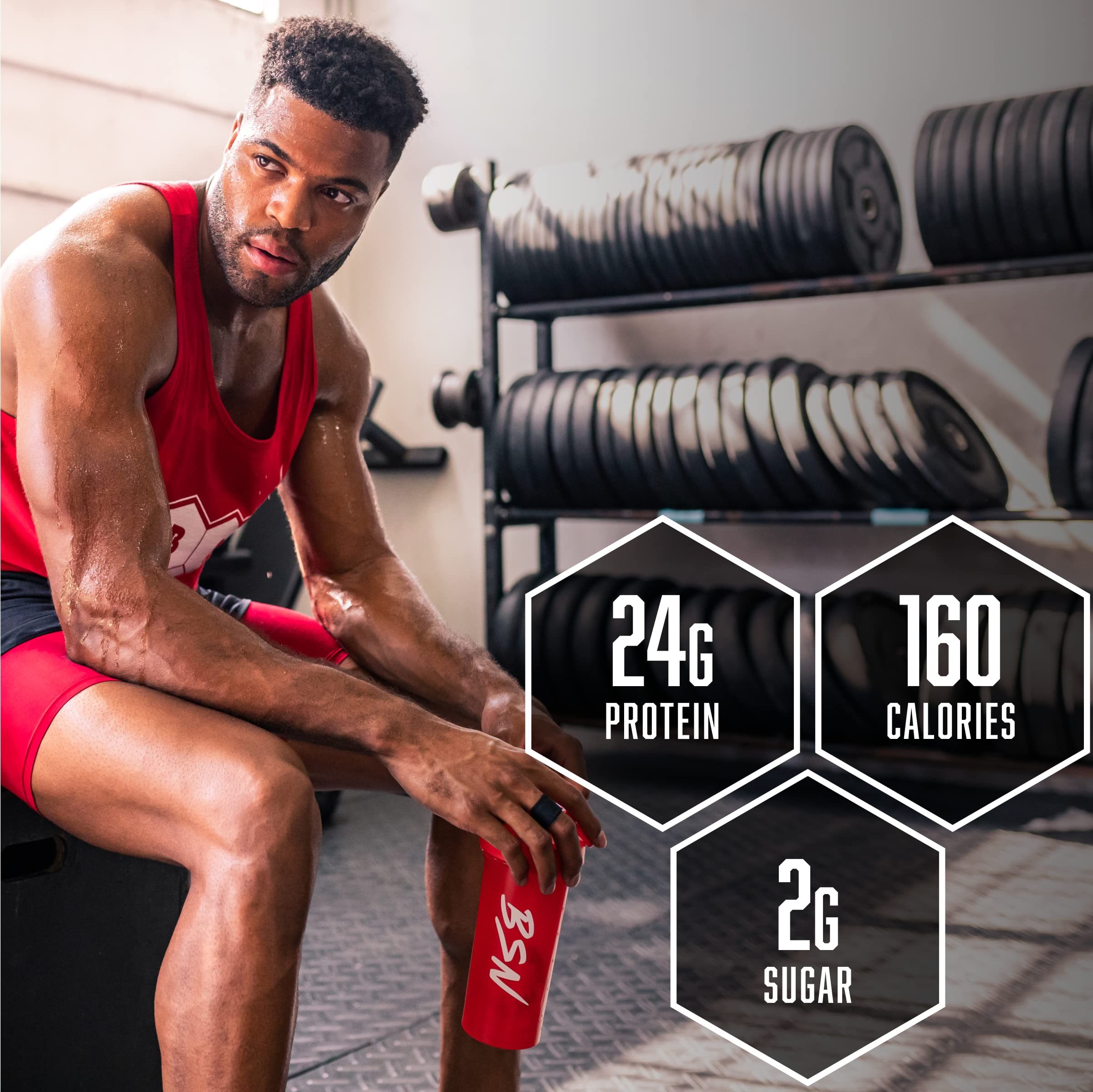 BSN SYNTHA-6 EDGE scoop with cookies-n-cream flavor for taste.