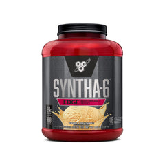 BSN SYNTHA-6 Edge Vanilla Milkshake bottle shows creamy texture for post-workout recovery